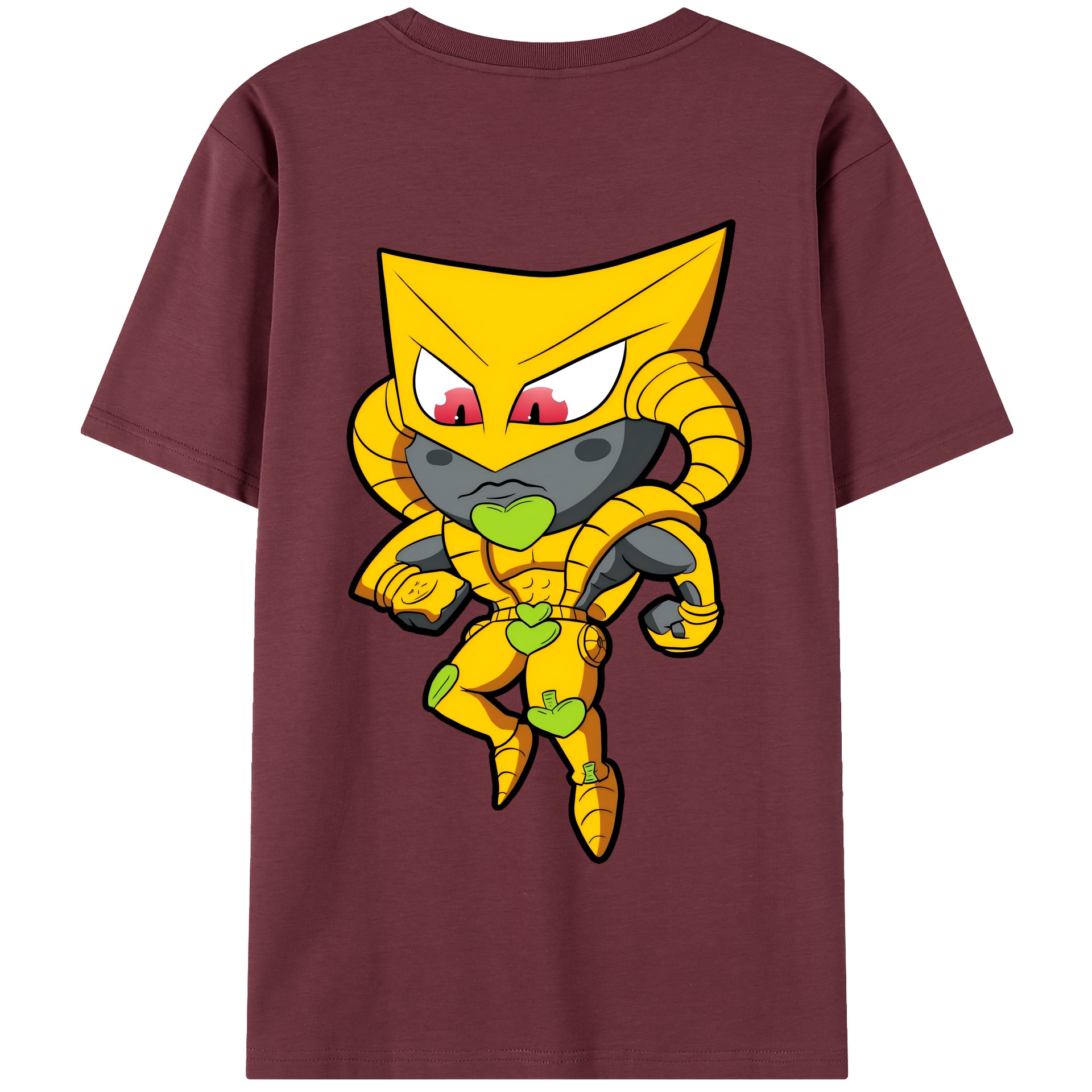 （画像用） ジョジョの奇妙な冒険 ディオ?ブランドー JoJo's Bizarre Adventure Dio Brando 綿100％半袖Tシャツ（背面プリント）